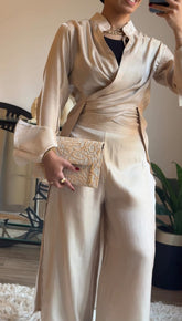 Shadow Grace Cream Beige Pants