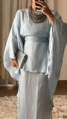 Riviera Classic Blouse in Baby blue