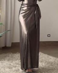 Aurora Skirt Dark Gold ✨