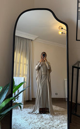 Aurora Full Set Beige Gold ✨ – includes Dress, Skirt & Caftan