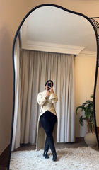 Beige wool shadow Set