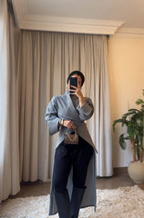 Light grey wool shadow Set