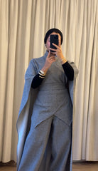 ✨ Twist Set Light Grey WOLL