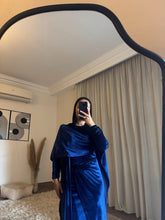 Aurora Caftan Blue Velvet