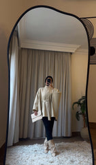 Butterfly Cape – Soft Beige