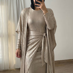 Aurora Metallic Set - Gold Beige