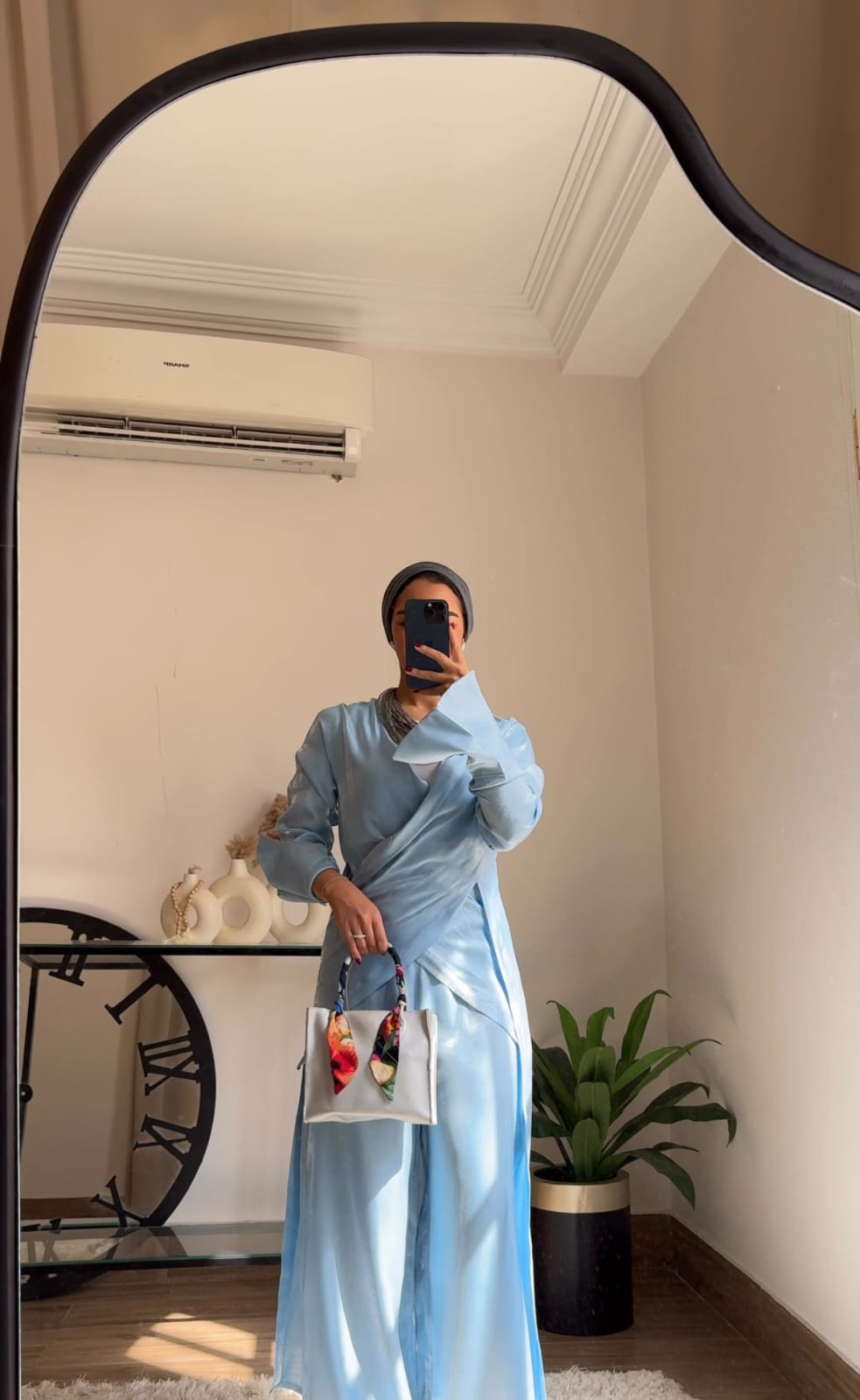 Shadow Grace Outfit Sets Baby blue