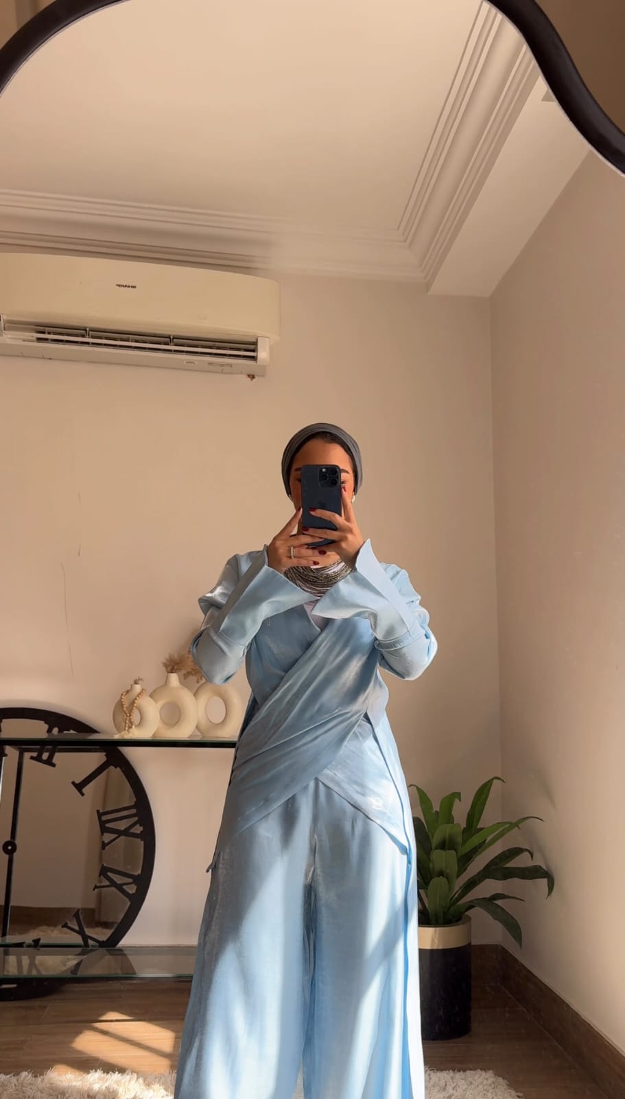 Shadow Grace Pants Baby blue