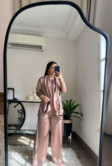 Dripping Pants  Metallic  Brown 🤎