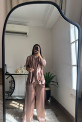 Dripping Blouses Metallic  Brown 🤎