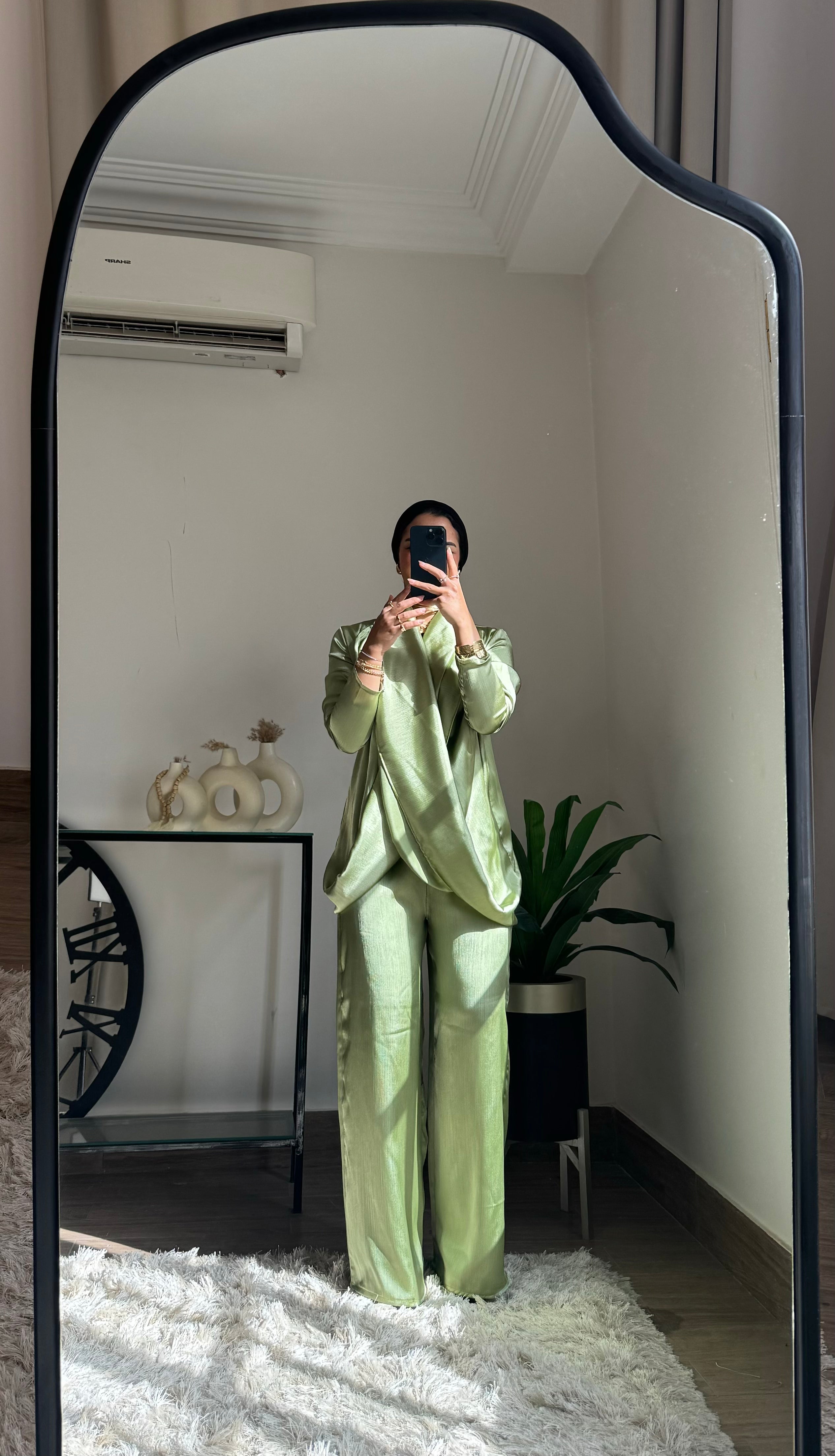 Dripping Set Metallic Olive green 🫒