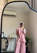 Dripping Set Metallic🌸 أو Soft pink