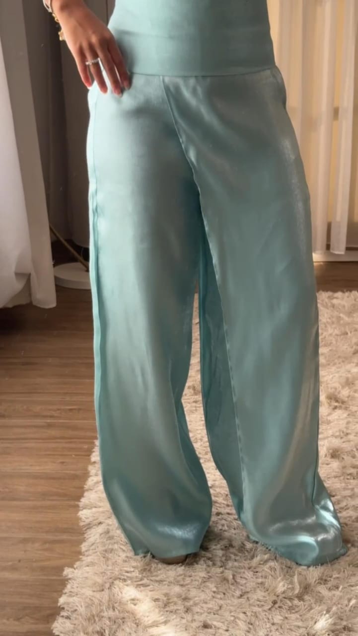 Celestial Glow Pants Turquoise Pastel