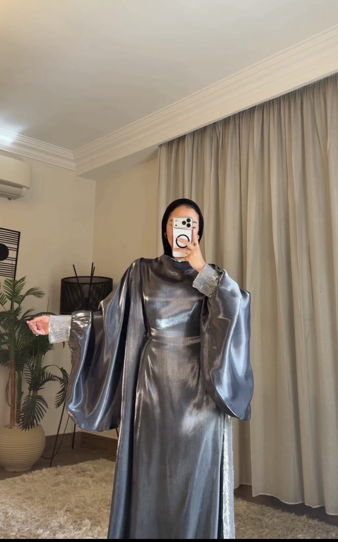 Majesté – The Iconic Kaftan Dark gray🩶