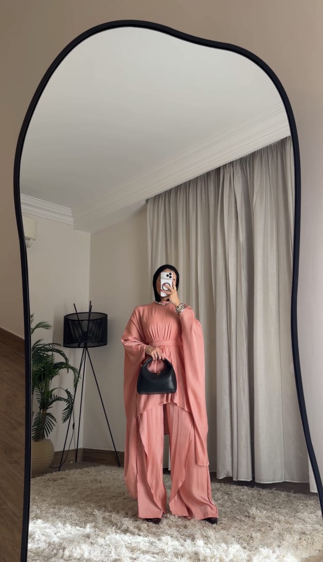 ✨ Mirage Flow Set💗 اللون: Dusty Rose