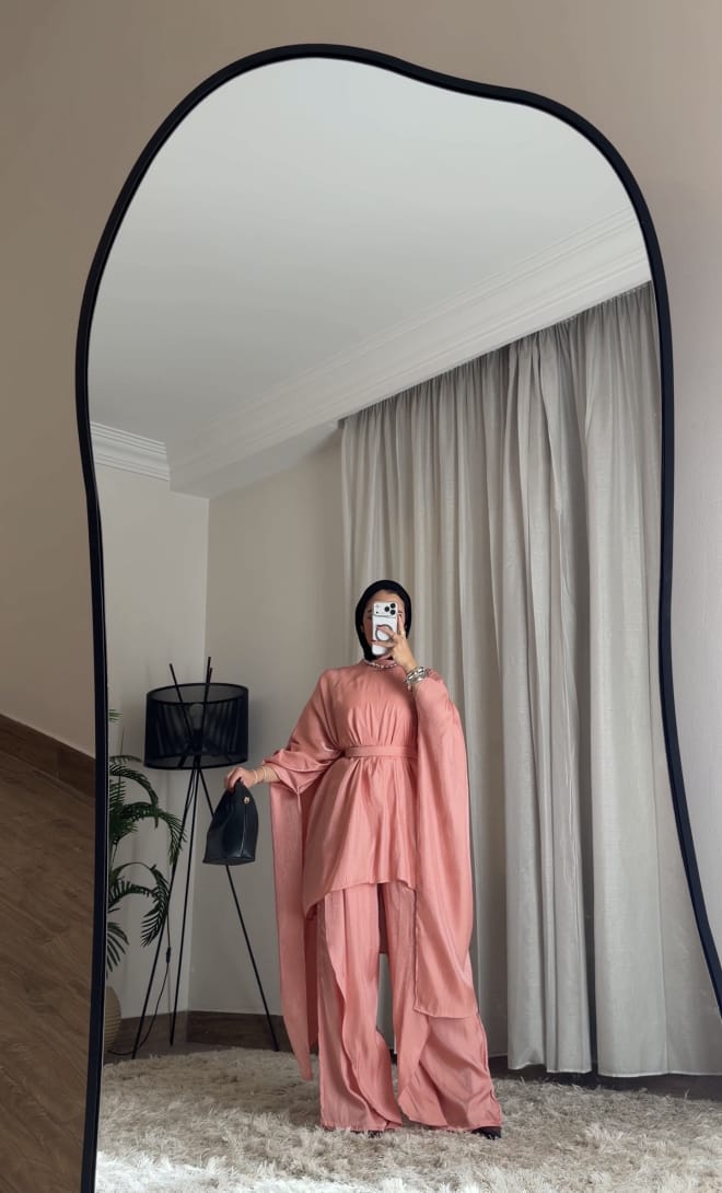 ✨ Mirage Flow Set💗 اللون: Dusty Rose