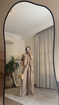 Sky Flow Linen Set – Beige