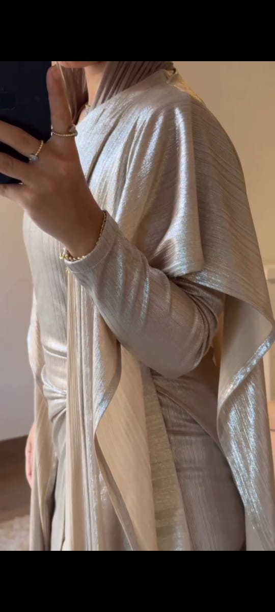 Aurora Caftan Beige Gold ✨