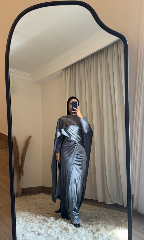 Aurora Full Set Velvet Elegance – Metallic Gray