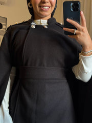 ✨ Royal Grace Cape Black