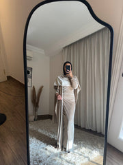 🤍 Aurora  Full Set Beige Velvet Elegance