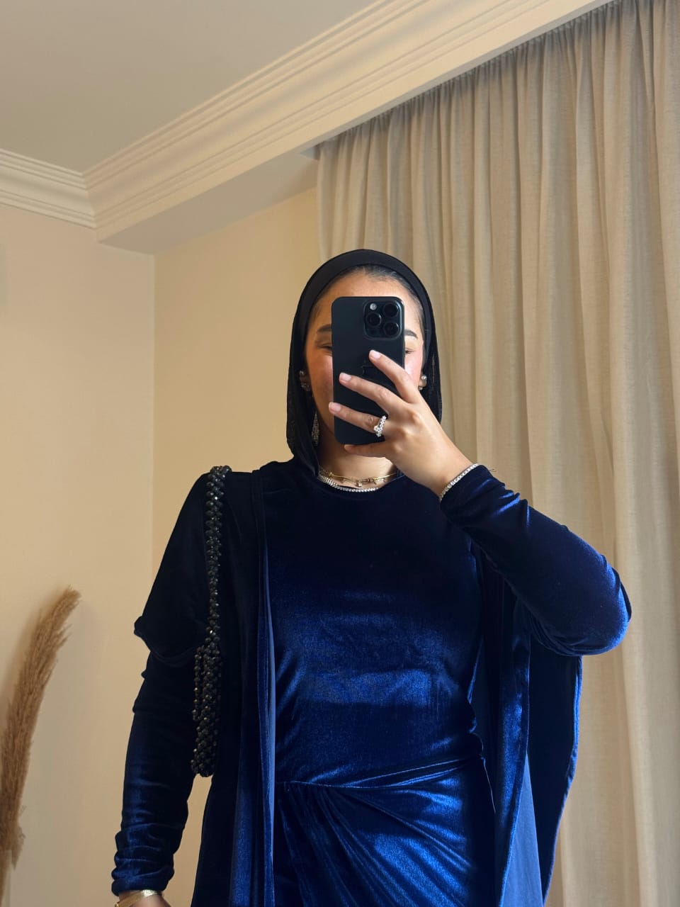 Aurora Dress only Blue Velvet Elegance