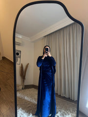 Aurora Dress only Blue Velvet Elegance