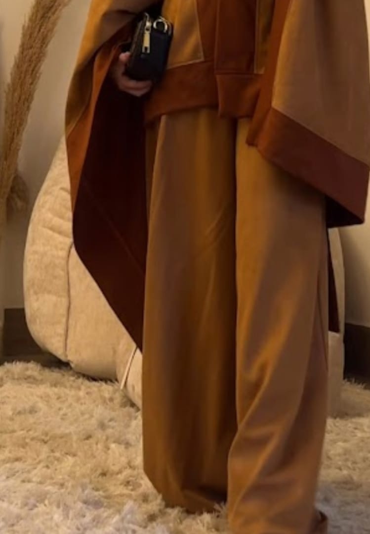 Coco Suede &nbsp;Pants Wide-Leg Trousers – Havane Camel