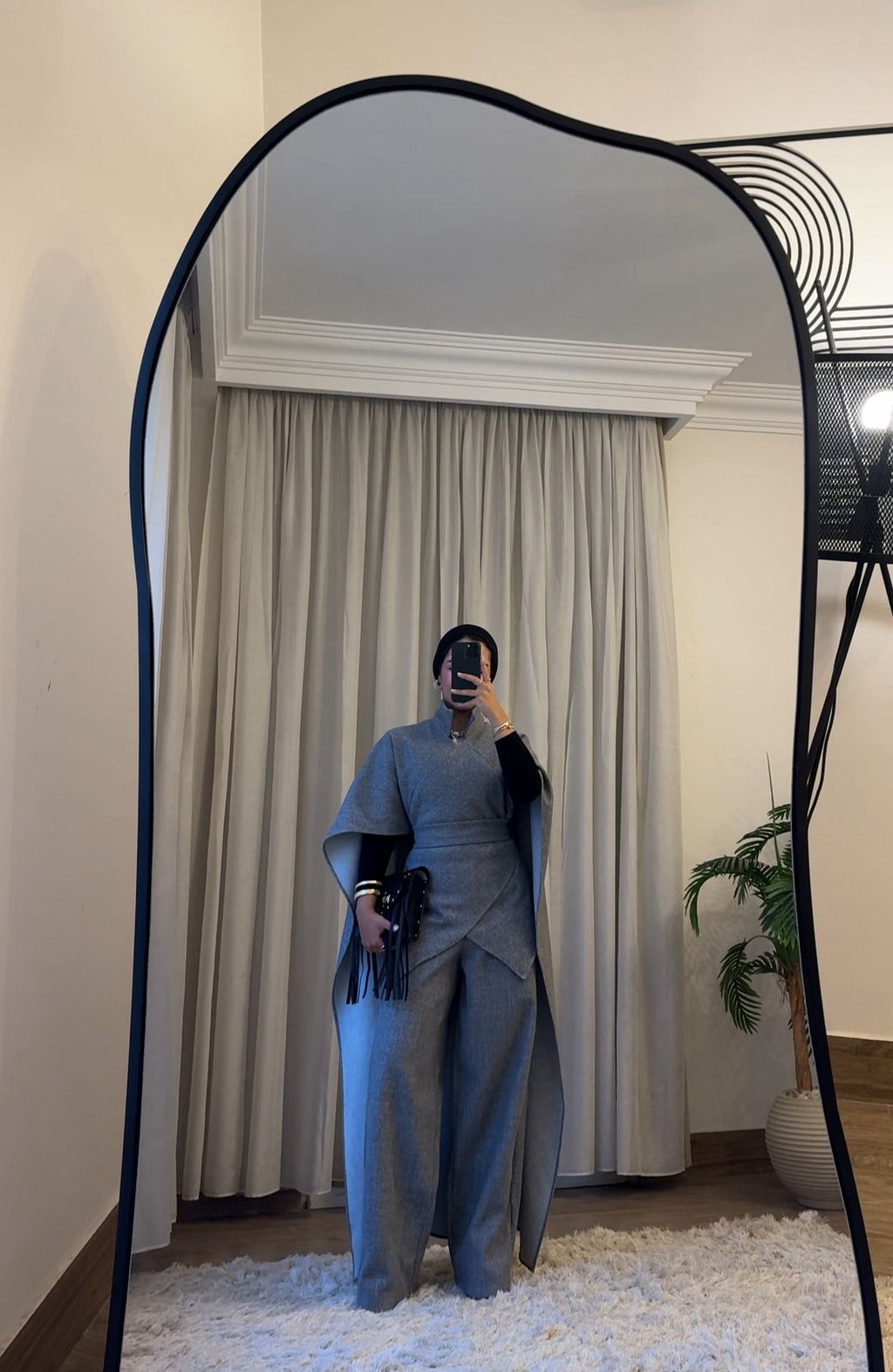 👖 Twist Pants Light Grey WOLL