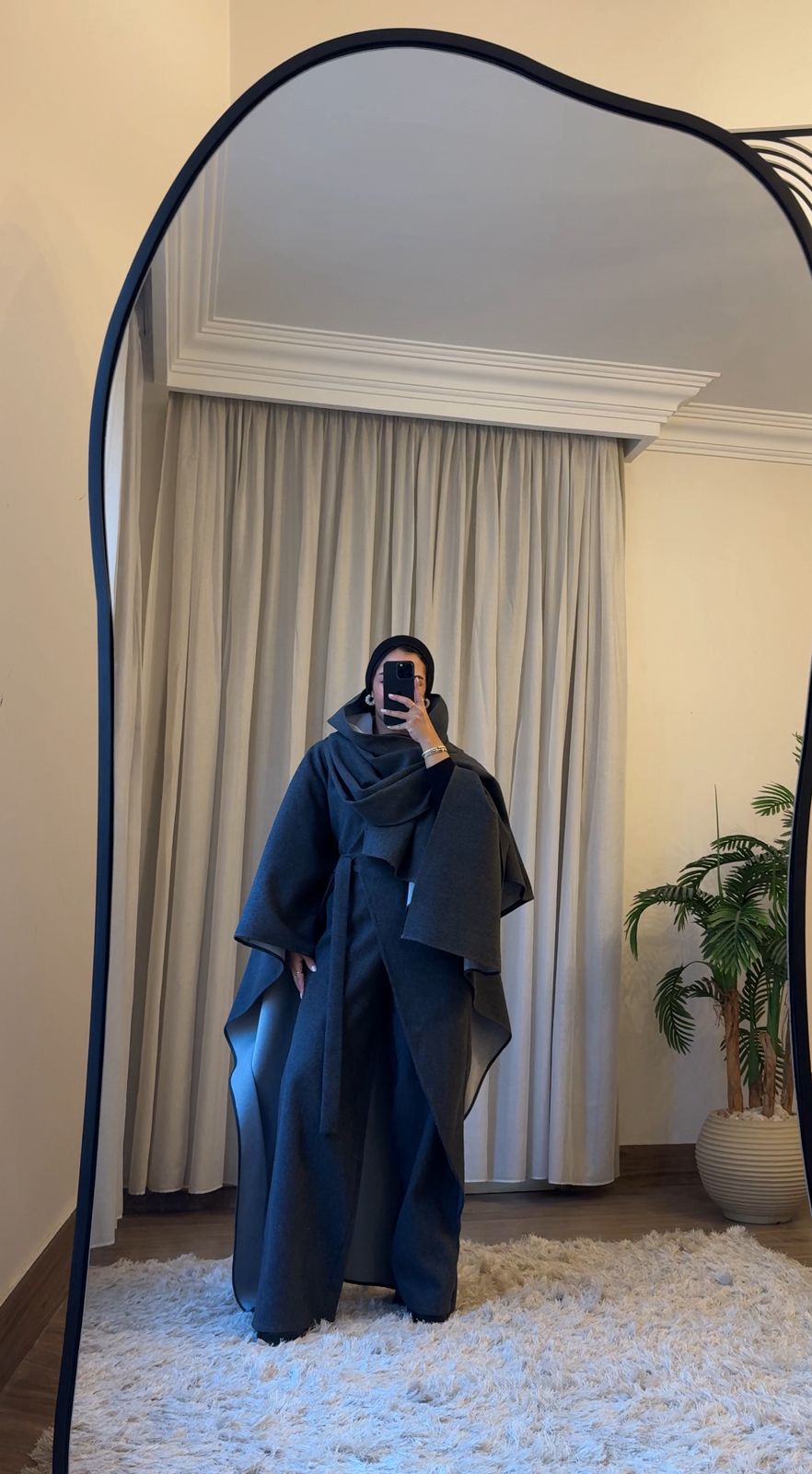 🖤Nova set Dark Grey wool