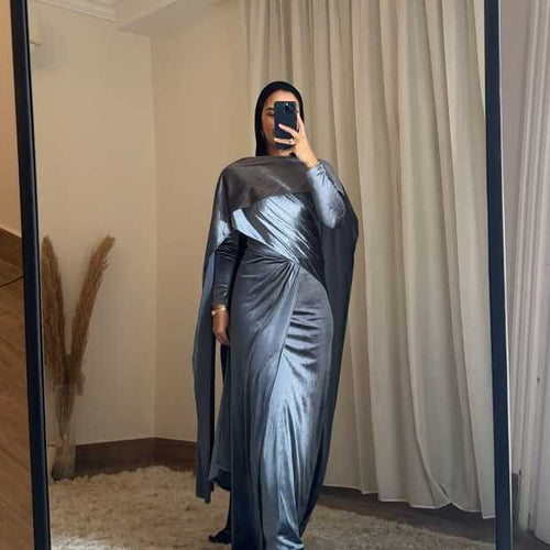 Aurora Full Set Velvet Elegance – Metallic Gray