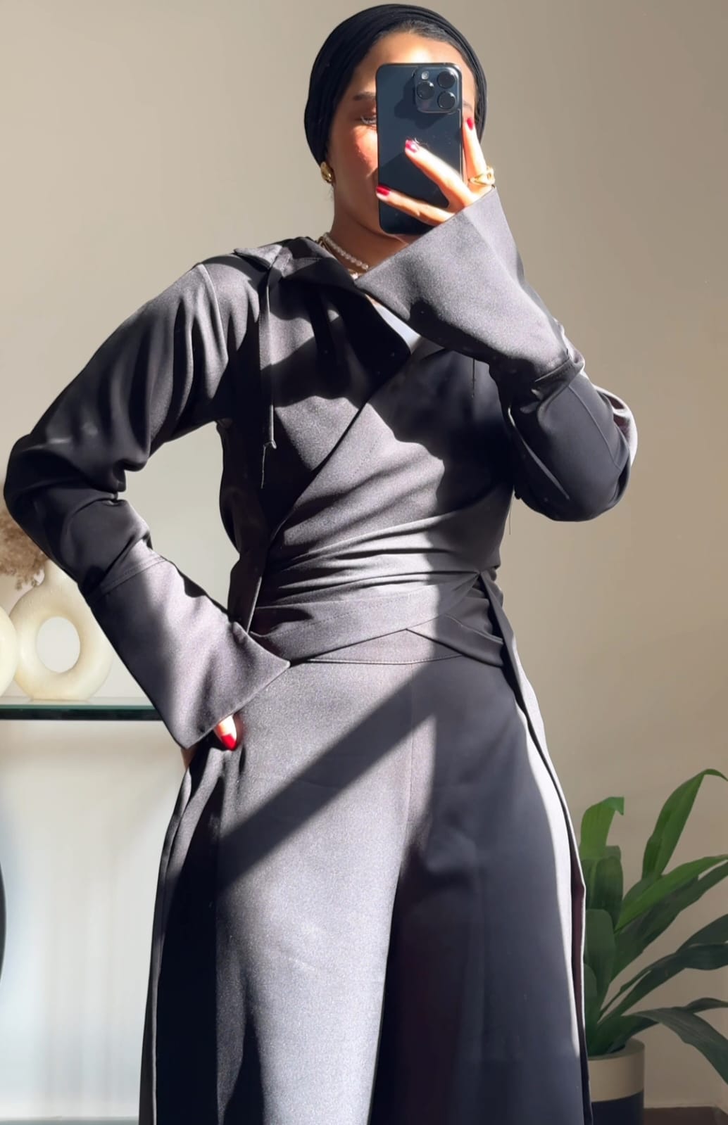Shadow Grace Outfit Sets Black Casual