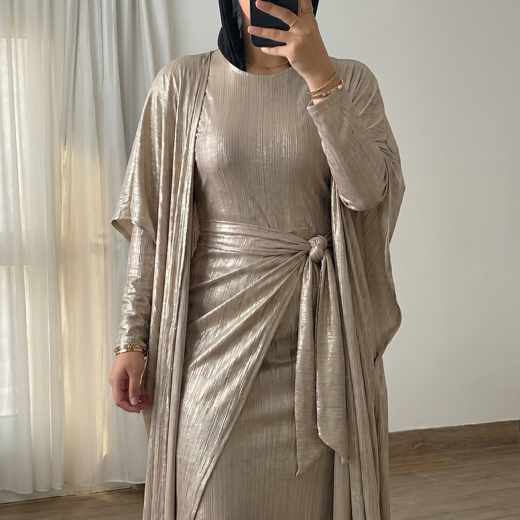 Aurora Metallic Set - Gold Beige