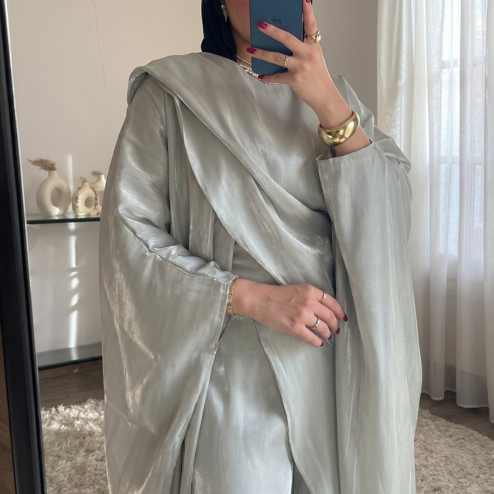 Celestial Glow Set - Soft Mint Silver