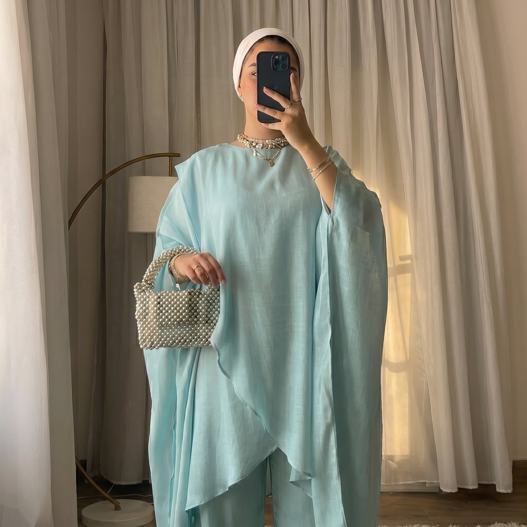 Celestial Glow Set - Aqua Blue